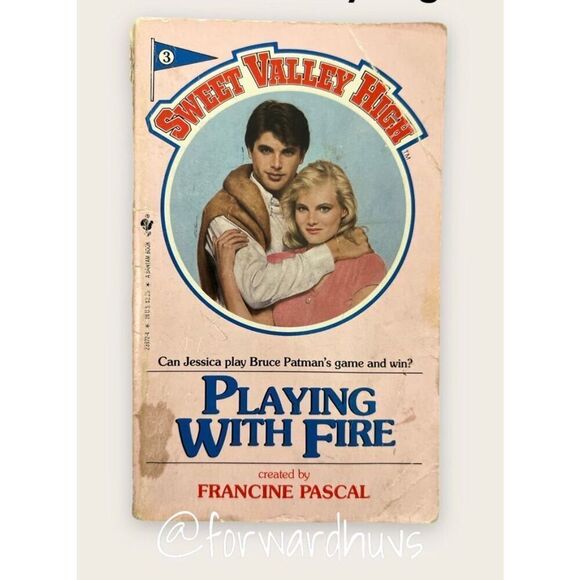 Bundle Sale 3 for $15 | Vintage Sweet Valley High Book | “Playing with Fire” WOR - Picture 1 of 9